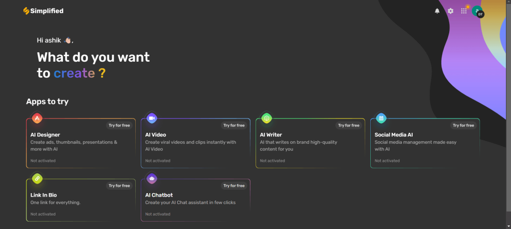 simplified AI business plan generator